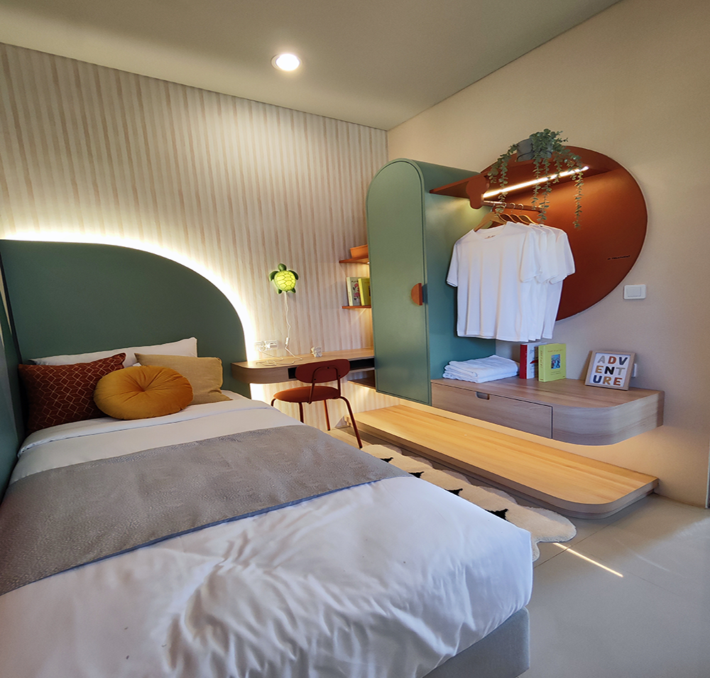 Kamar mandi yang luas